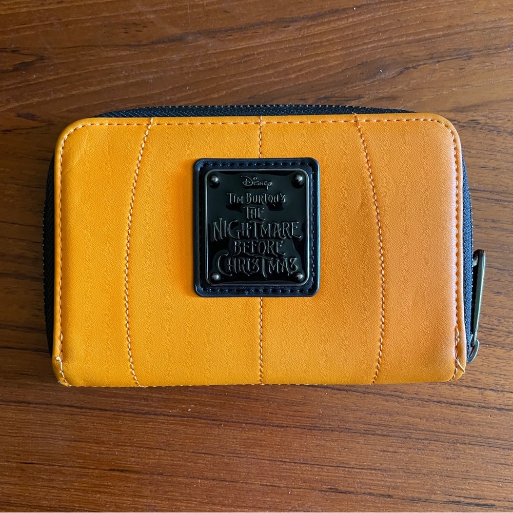 Loungefly Orange Nightmare Before Christmas Wallet